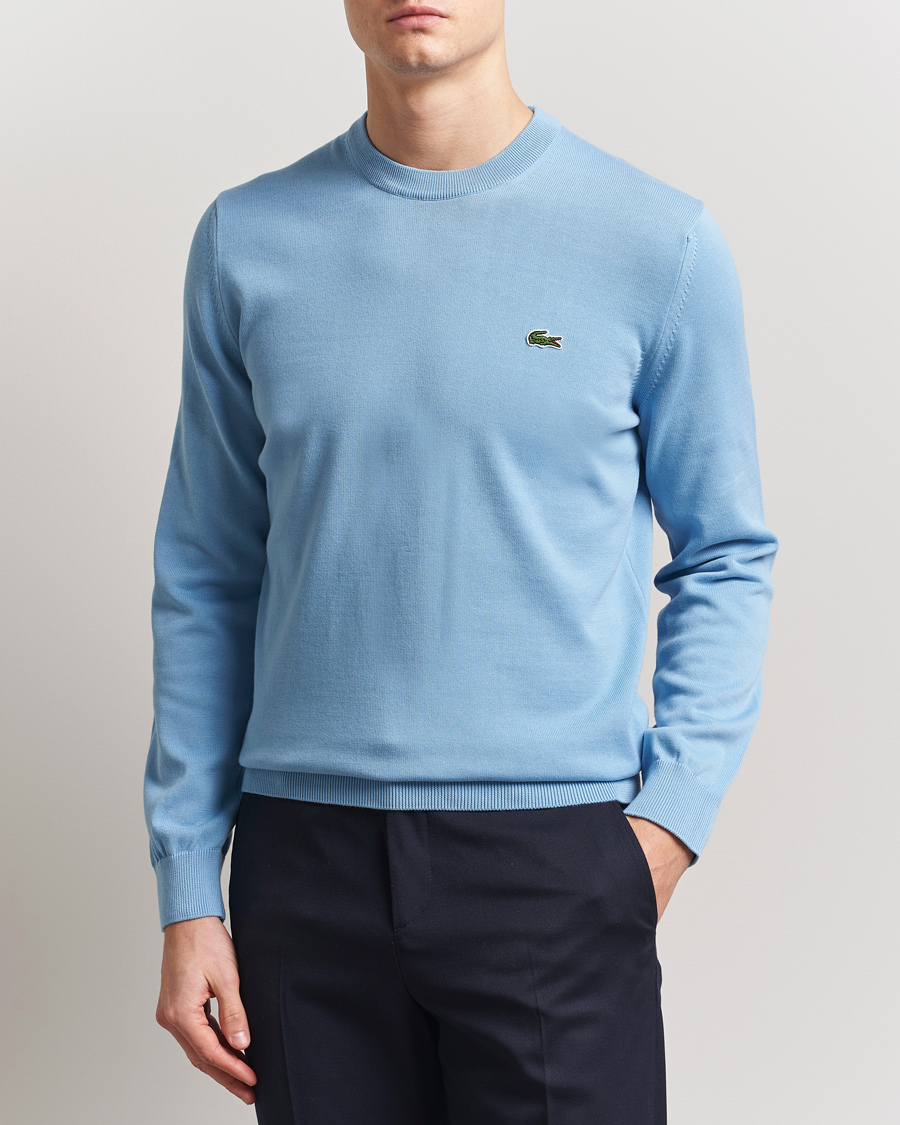 Herre | Gensere | Lacoste | Cotton Knitted Sweater Overview