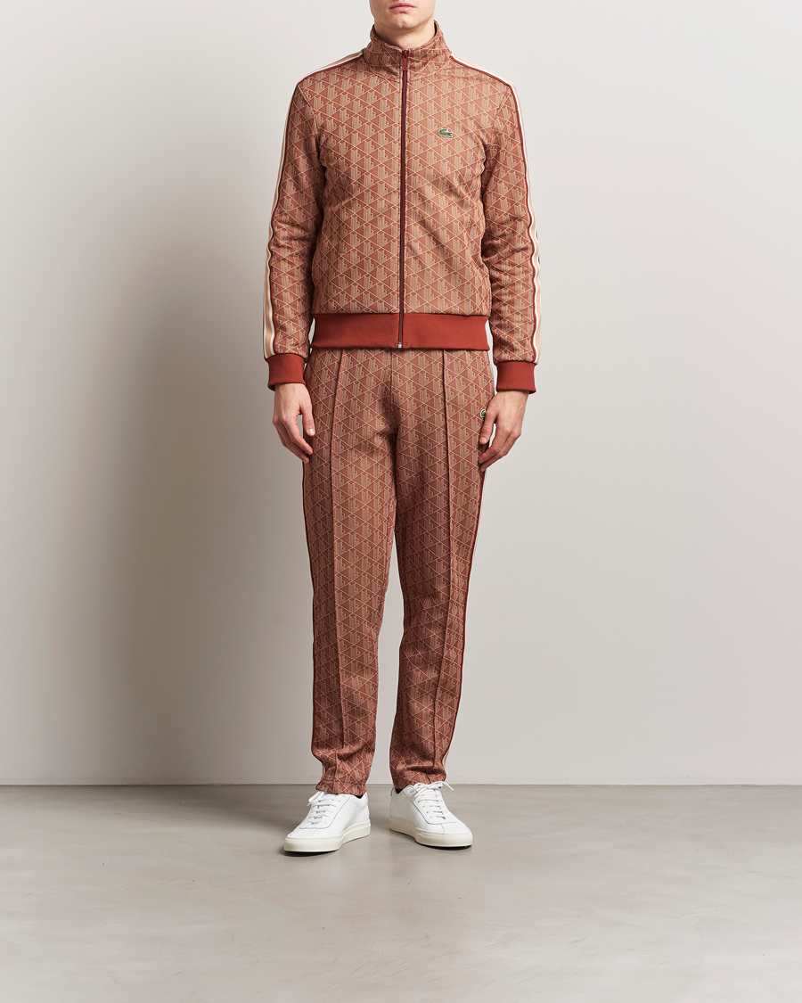 Herre | Bukser | Lacoste | Monogram Track Pants Iberis/Latte