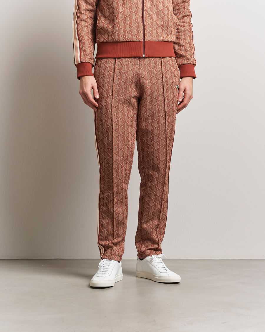 Herre | Bukser | Lacoste | Monogram Track Pants Iberis/Latte