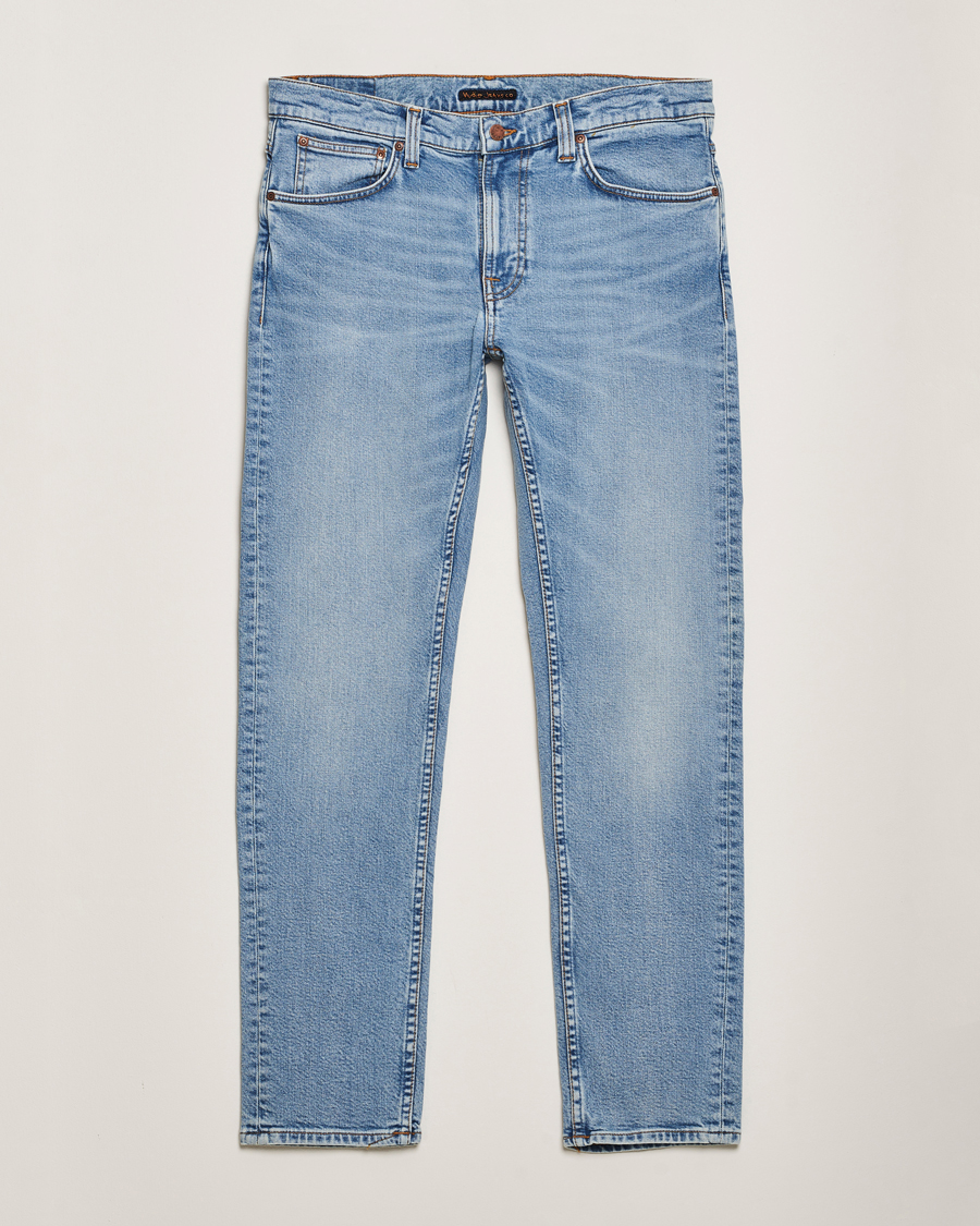 Herre | Jeans | Nudie Jeans | Lean Dean Jeans Blue Noise