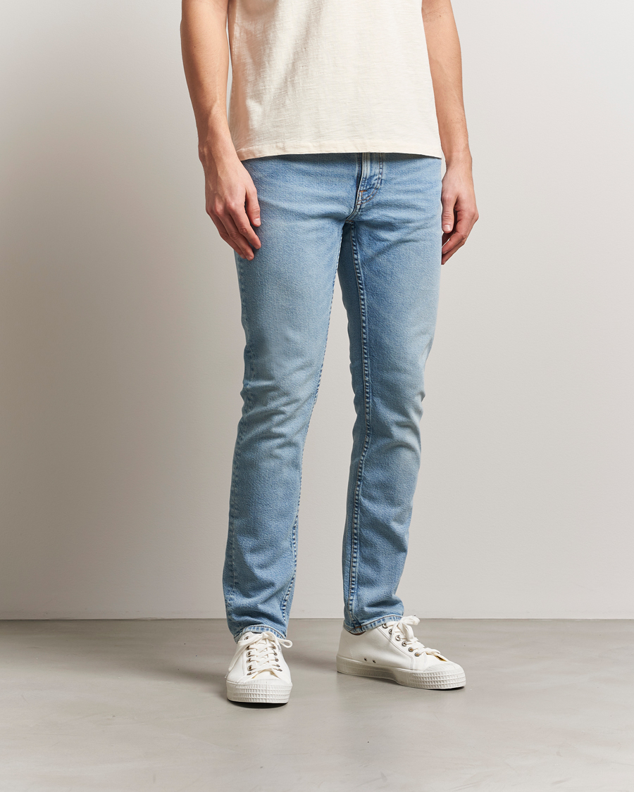 Herre | Jeans | Nudie Jeans | Lean Dean Jeans Blue Noise