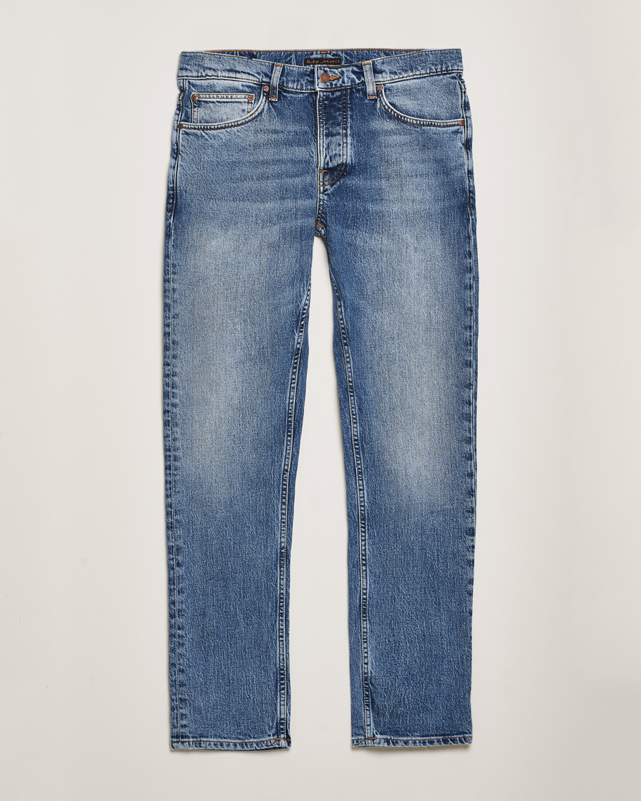 Herre | Jeans | Nudie Jeans | Solid Ollie Jeans Worn Vintage