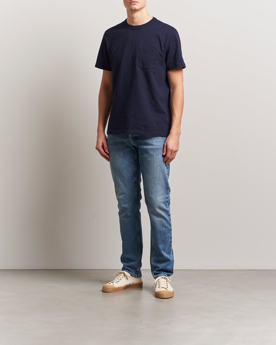 Herre | Jeans | Nudie Jeans | Solid Ollie Jeans Worn Vintage