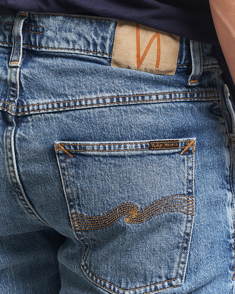 Herre | Jeans | Nudie Jeans | Solid Ollie Jeans Worn Vintage