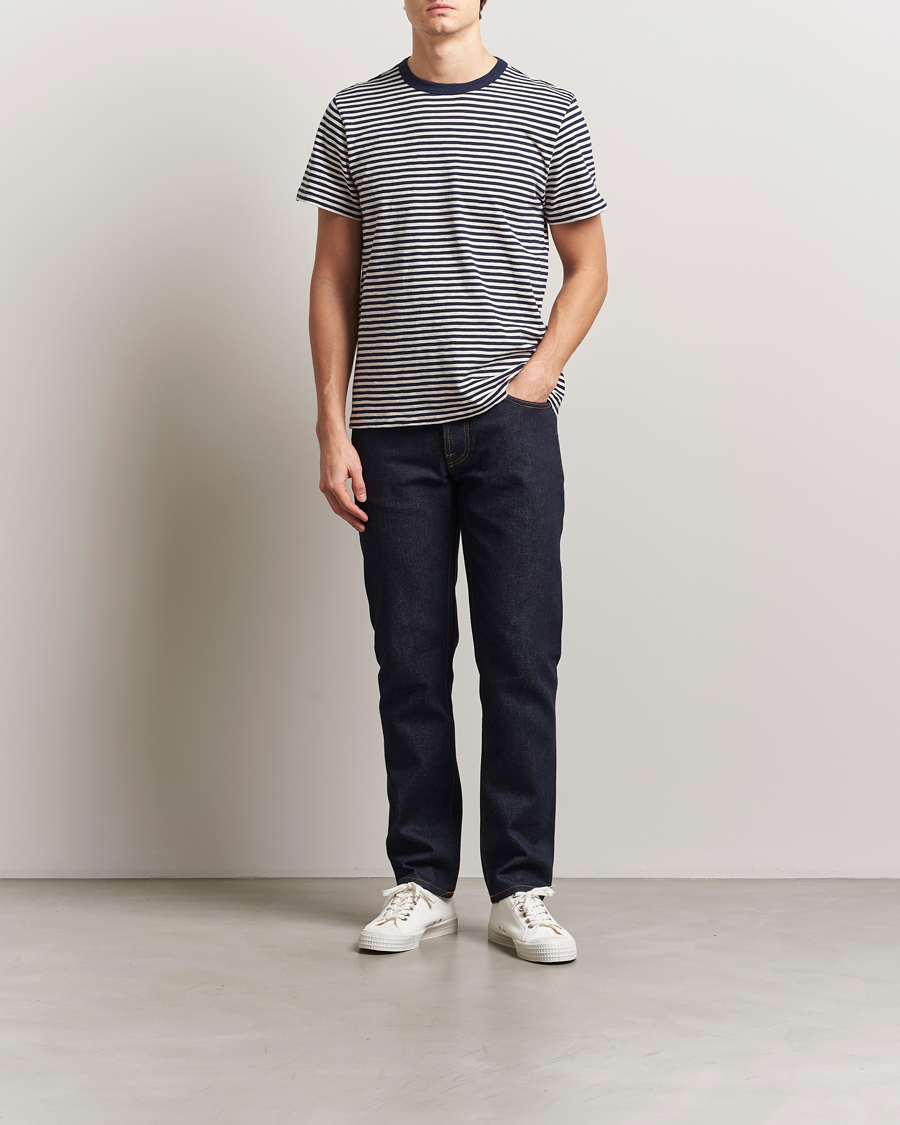 Herre | Jeans | Nudie Jeans | Solid Ollie Jeans Dry Abyss