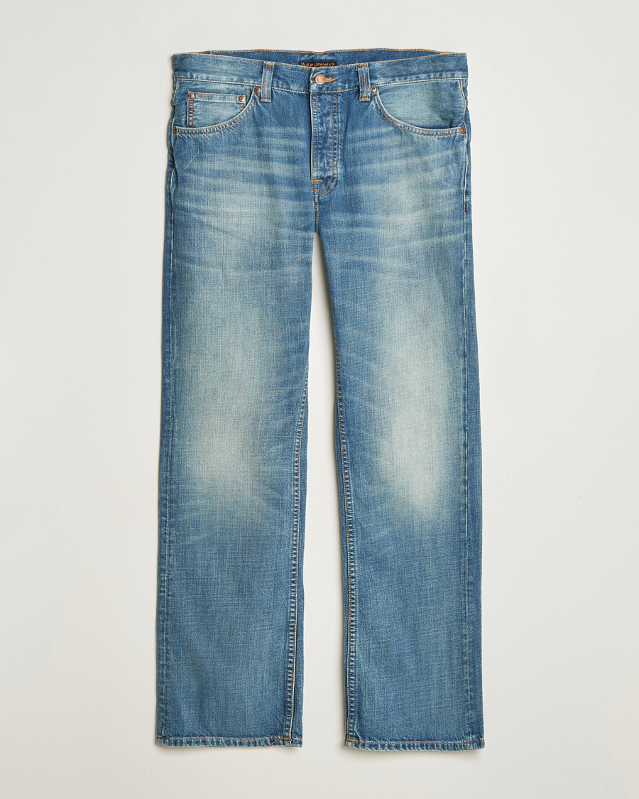 Herre | Jeans | Nudie Jeans | Flare Glenn Jeans Streaky Worn