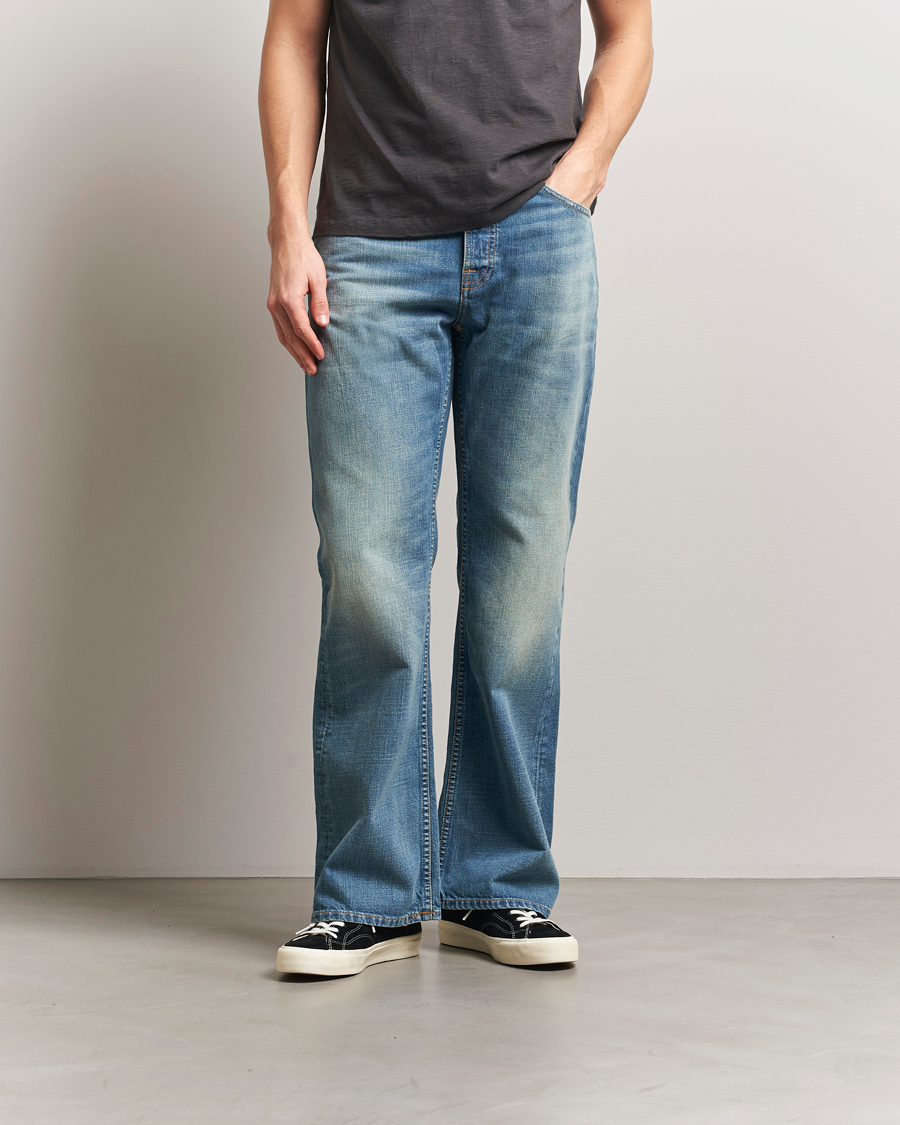 Herre | Jeans | Nudie Jeans | Flare Glenn Jeans Streaky Worn