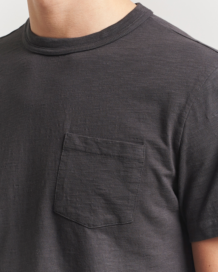Herre | T-Shirts | Nudie Jeans | Roy Heavy Slub T-Shirt Antracite