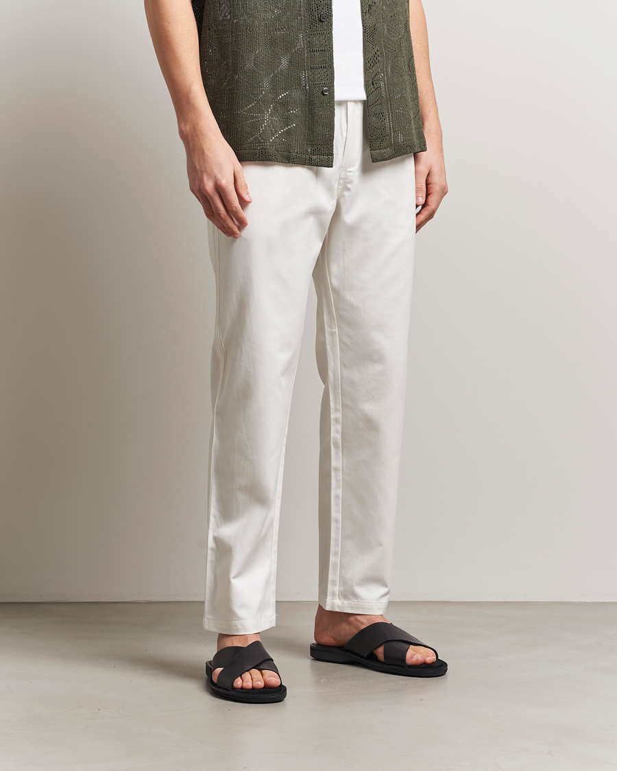Herre | Bukser | Samsøe Samsøe | Jabari Drawstring Trousers Clear Cream