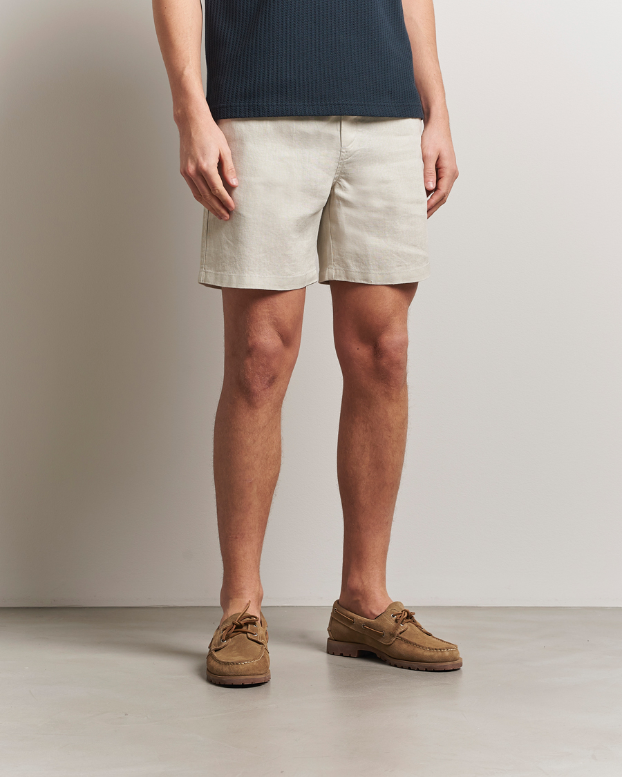 Herre | Shorts | Samsøe Samsøe | Jabari Linen Drawstring Shorts Moonstruck