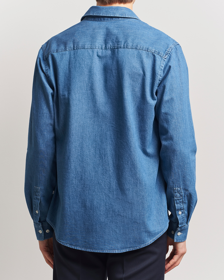 Herre | Skjorter | Samsøe Samsøe | Ryan Chambray Shirt Light Blue