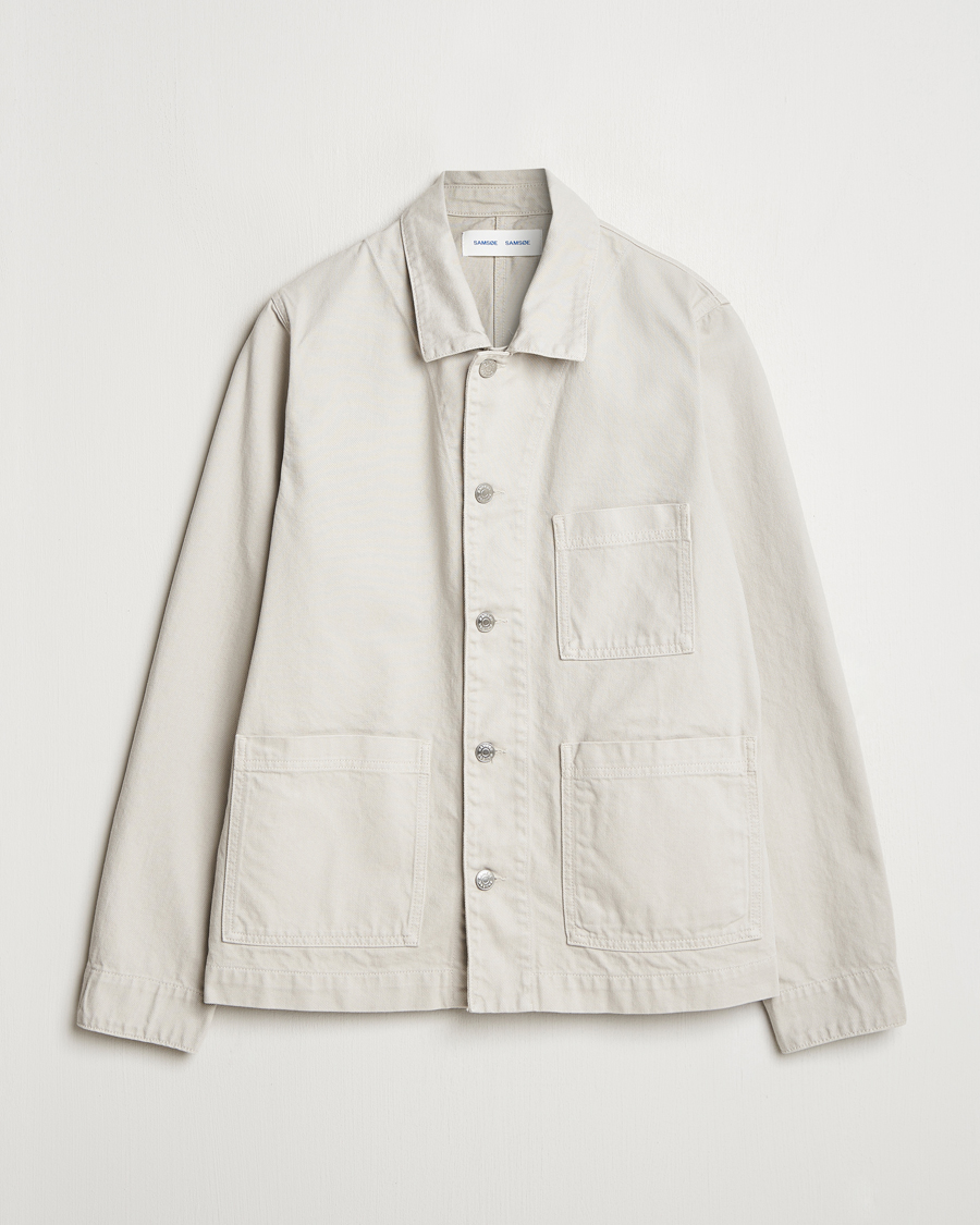 Herre | Skjorter | Samsøe Samsøe | New Worker Overshirt Moonstruck
