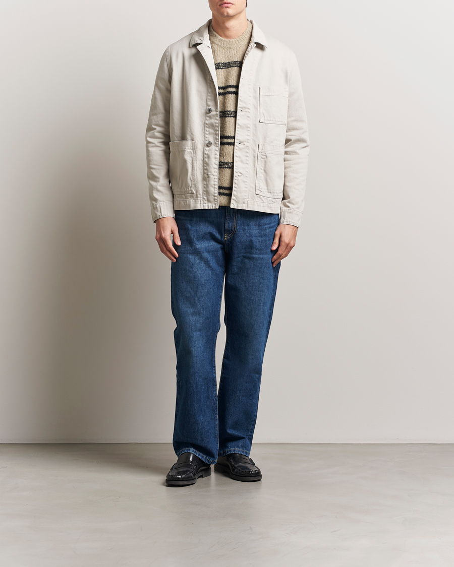 Herre | Skjorter | Samsøe Samsøe | New Worker Overshirt Moonstruck