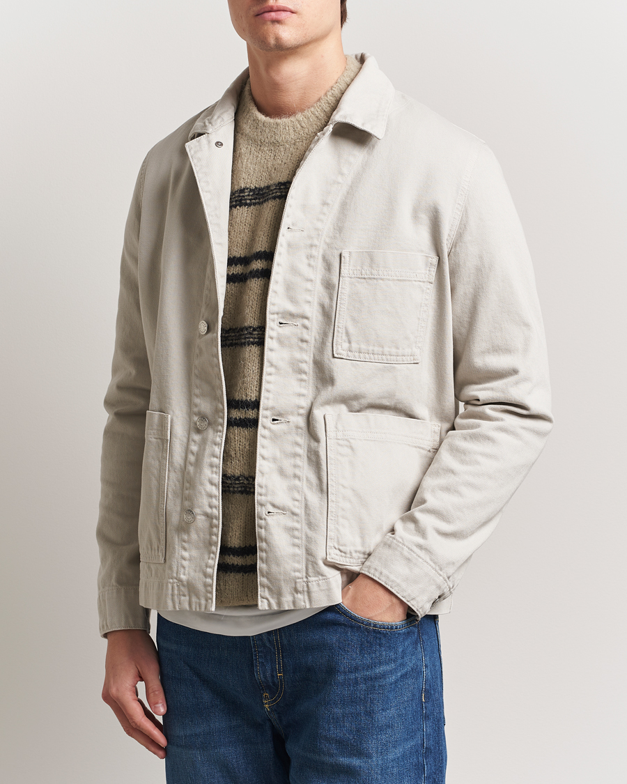 Herre | Skjorter | Samsøe Samsøe | New Worker Overshirt Moonstruck