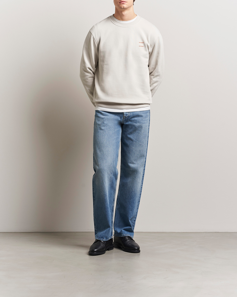 Herre | Gensere | Samsøe Samsøe | Joel Organic Cotton Sweatshirt Moonstruck