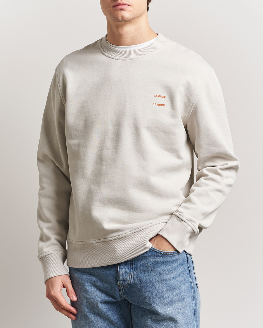 Herre | Gensere | Samsøe Samsøe | Joel Organic Cotton Sweatshirt Moonstruck