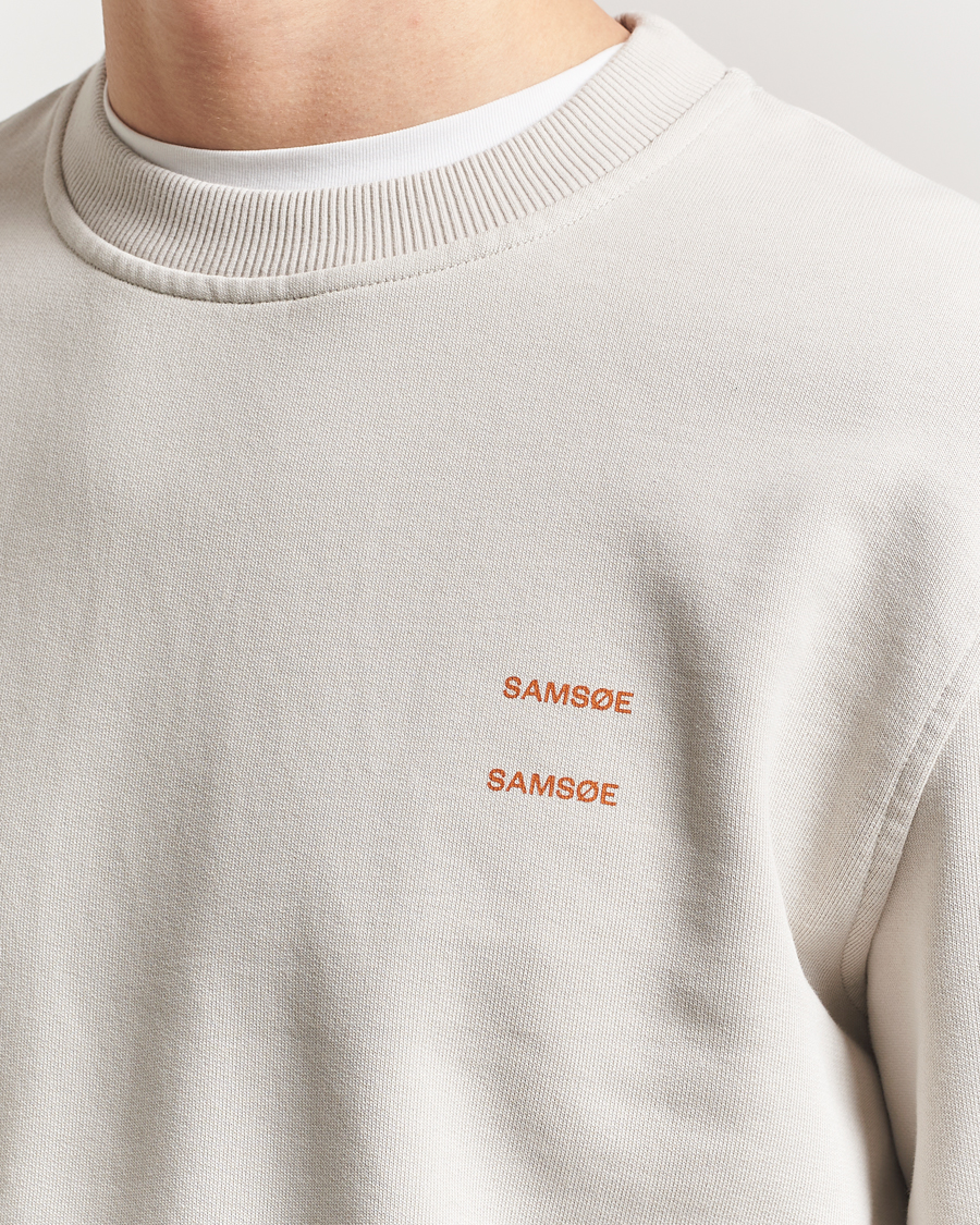 Herre | Gensere | Samsøe Samsøe | Joel Organic Cotton Sweatshirt Moonstruck