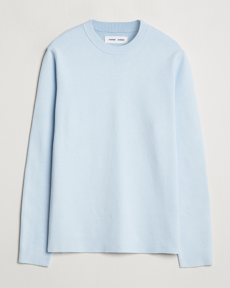 Herre | Gensere | Samsøe Samsøe | Niklas Crew Neck Sweater Skyway