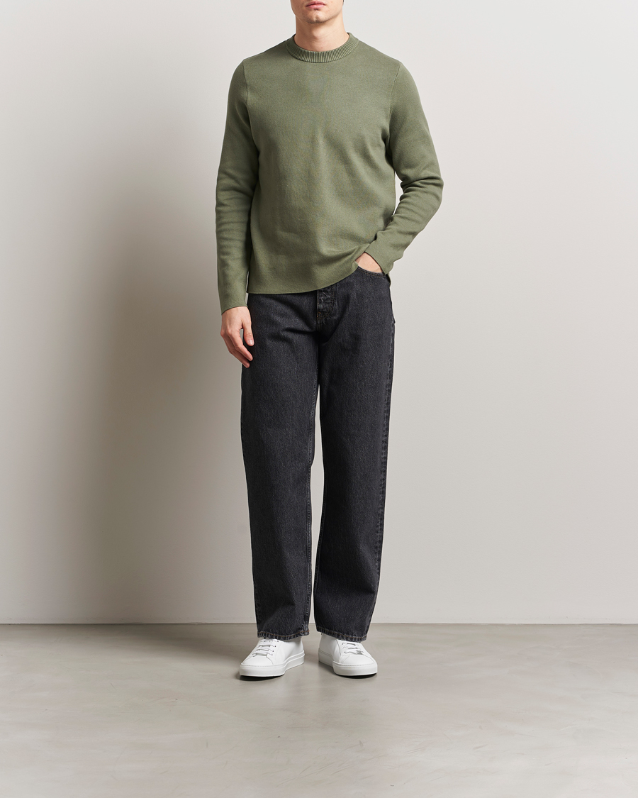 Herre | Gensere | Samsøe Samsøe | Niklas Crew Neck Sweater Four Leaf Clover