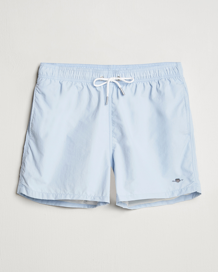 Herre | Badeshorts | GANT | Basic Swimshorts Fresh Blue