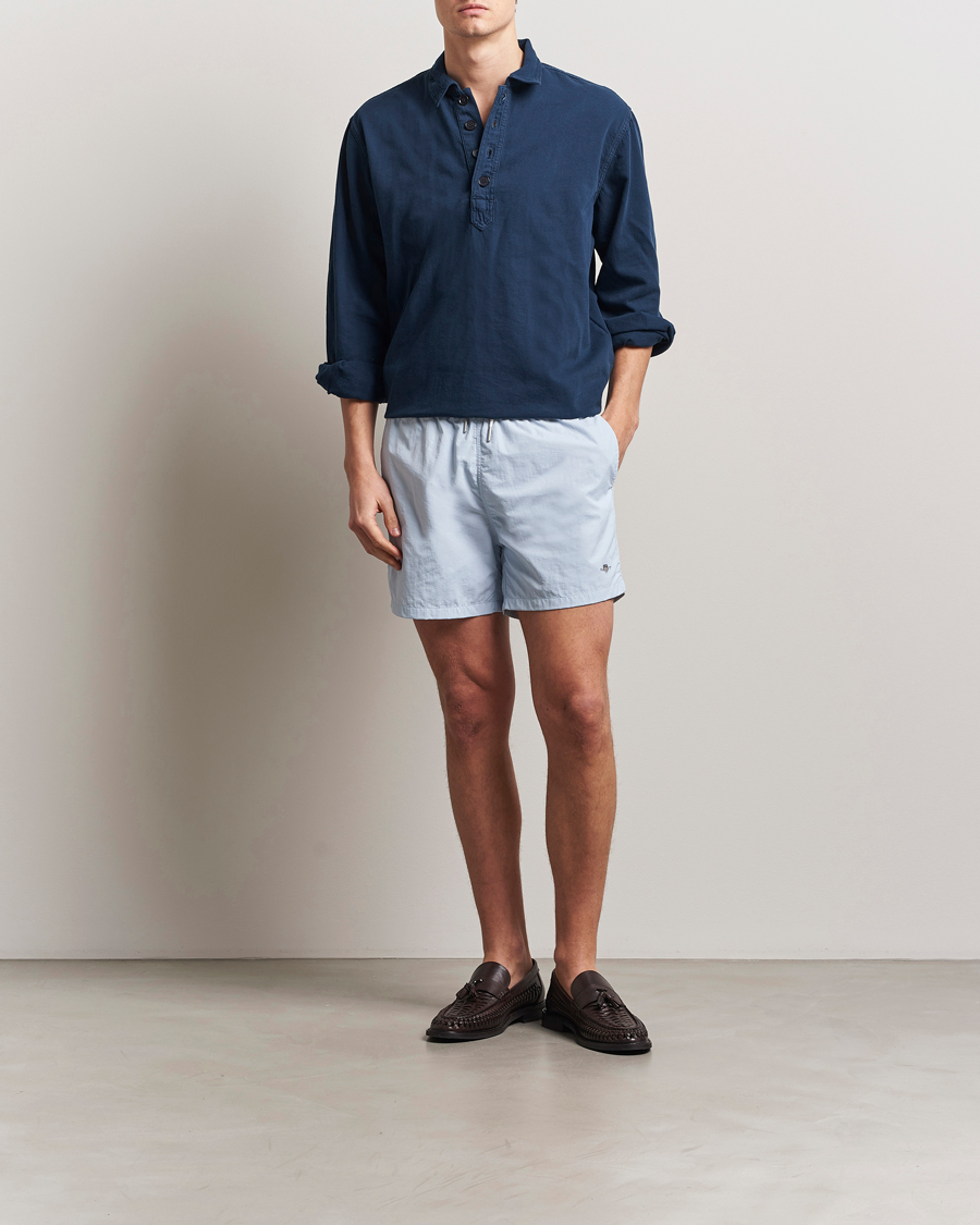 Herre | Badeshorts | GANT | Basic Swimshorts Fresh Blue