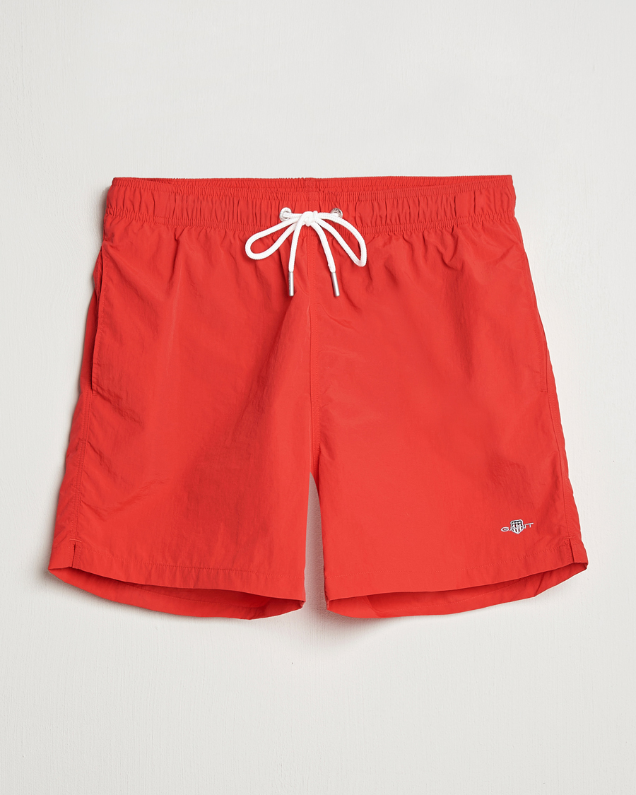 Herre | Badeshorts | GANT | Basic Swimshorts Bright Red
