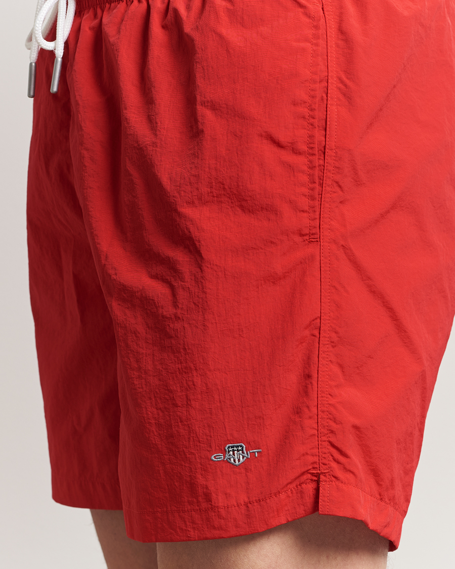 Herre | Badeshorts | GANT | Basic Swimshorts Bright Red
