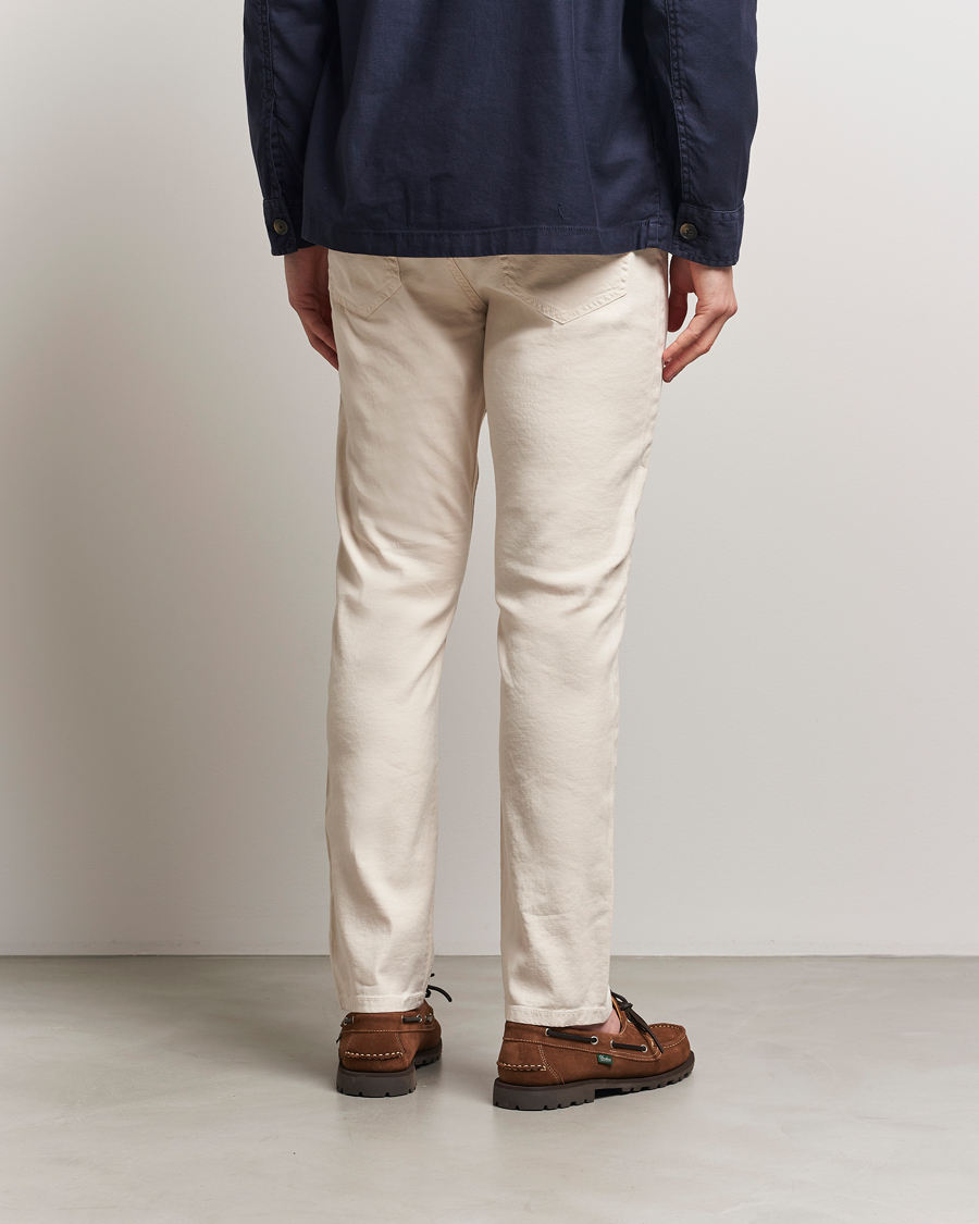 Herre | Bukser | GANT | Regular Cotton/Linen 5-Pocket Pants Putty