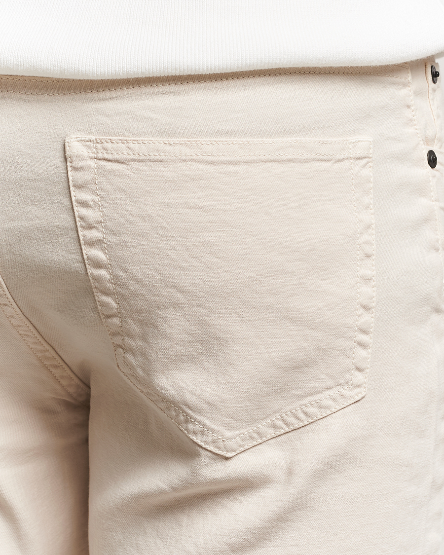 Herre | Bukser | GANT | Regular Cotton/Linen 5-Pocket Pants Putty