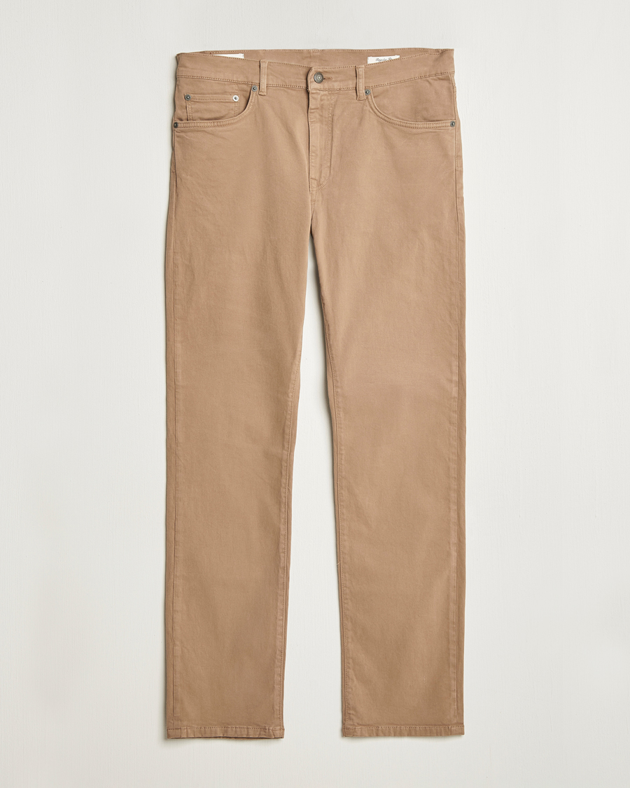 Herre | Bukser | GANT | Regular Desert 5-Pocket Pants Brown