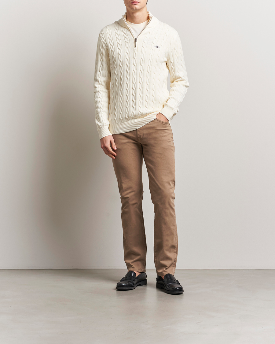 Herre | Bukser | GANT | Regular Desert 5-Pocket Pants Brown