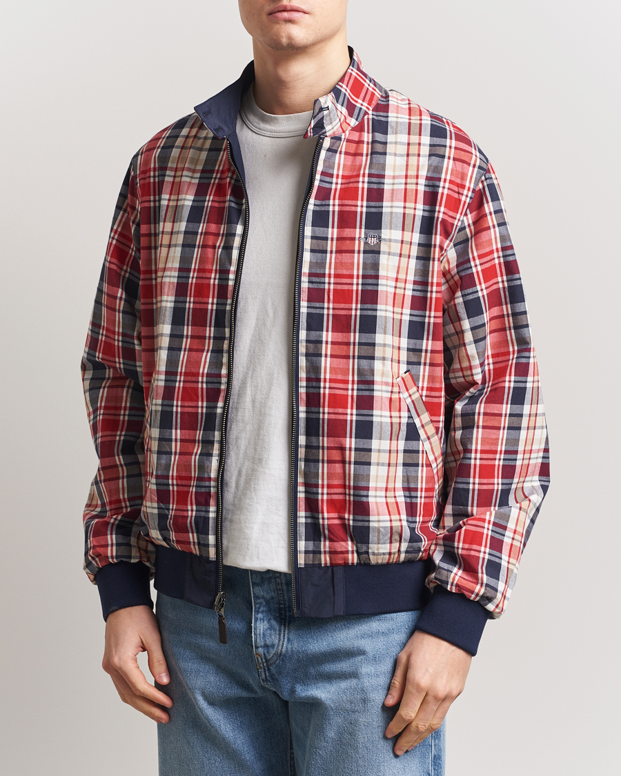 Herre | Jakker | GANT | Reversible Harrington Jacket Classic Blue