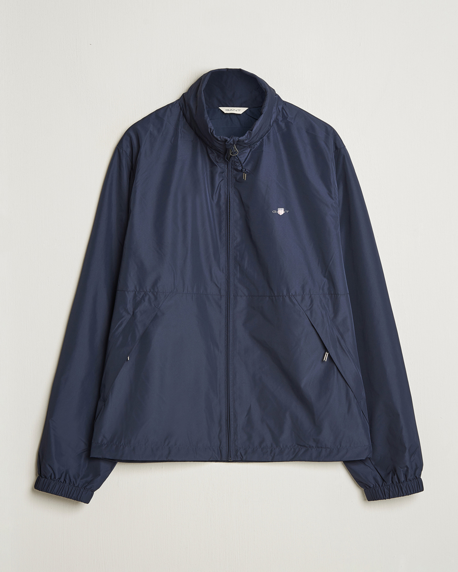 Herre | Jakker | GANT | Lightweight Windshielder Jacket Evening Blue