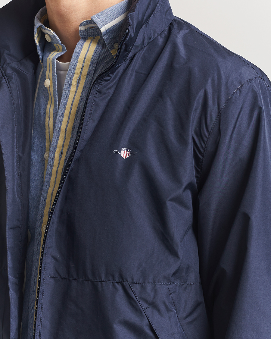 Herre | Jakker | GANT | Lightweight Windshielder Jacket Evening Blue