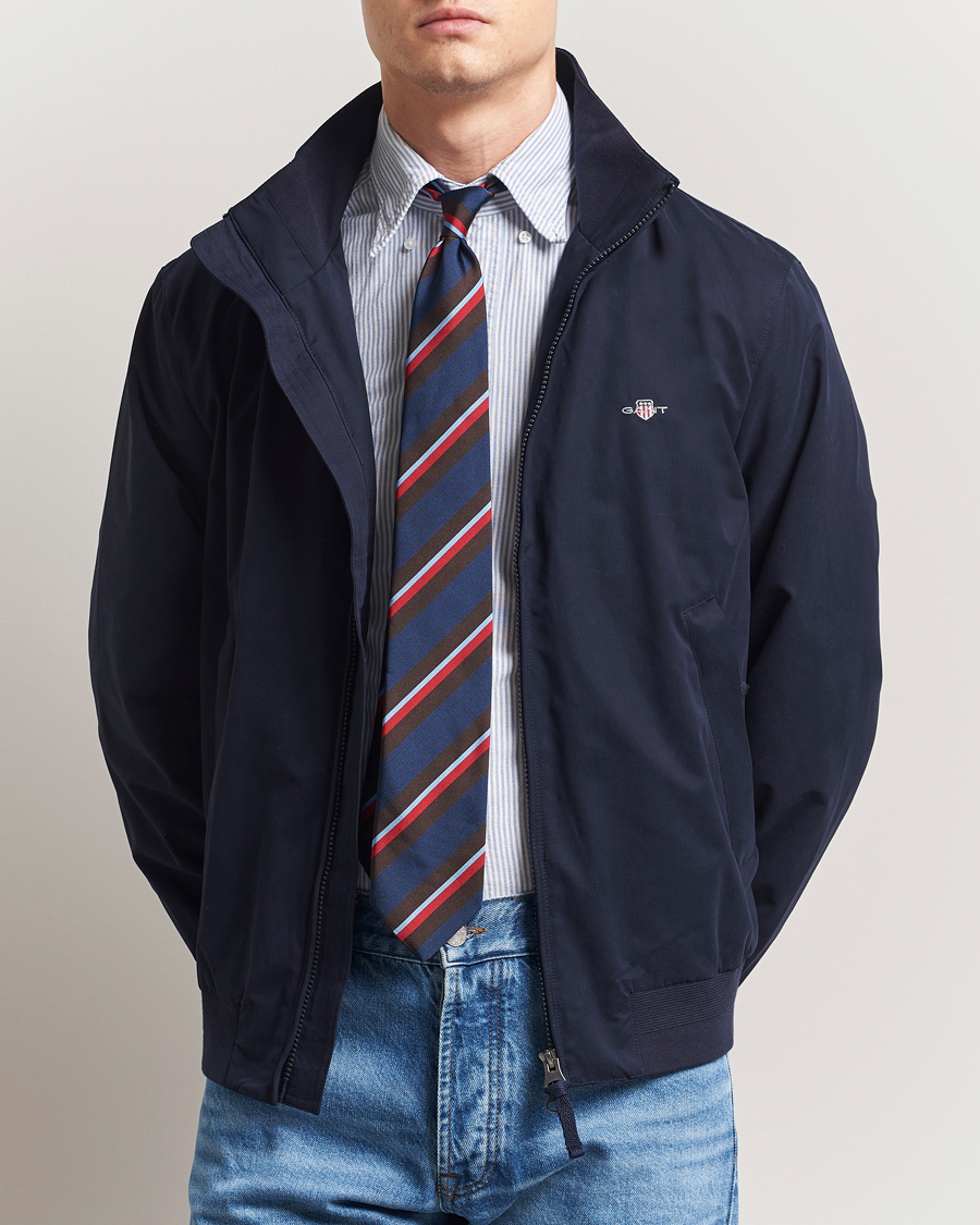 Herre | Jakker | GANT | The Hampshire Jacket Evening Blue