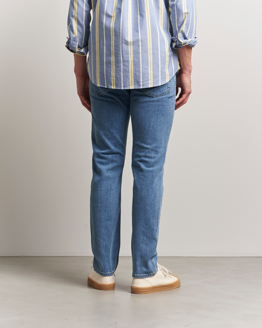 Herre | Jeans | GANT | Regular Fit Jeans Mid Blue Worn In