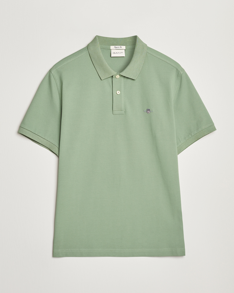 Herre | Pikéer | GANT | The Original Polo Kalamata Green