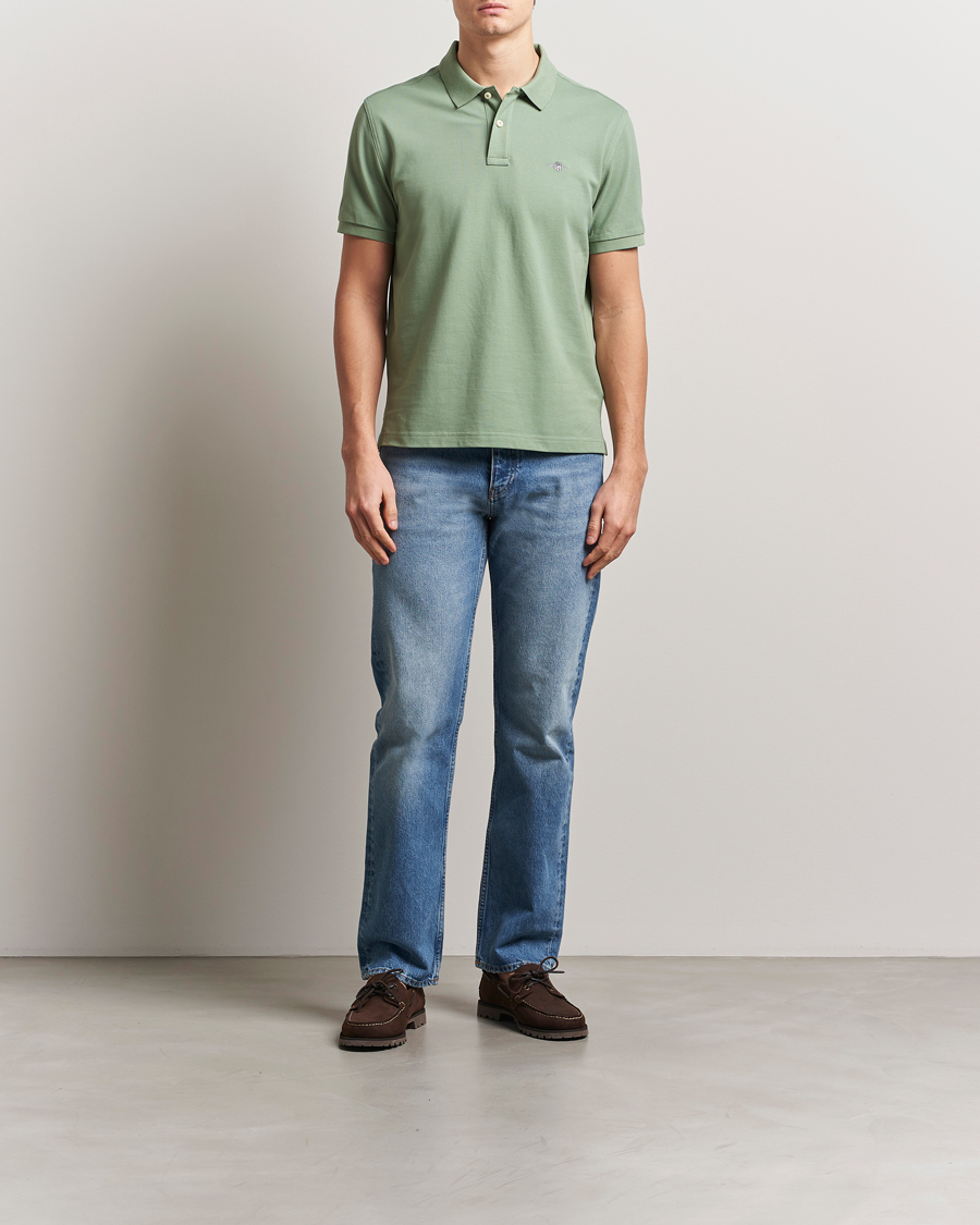 Herre | Pikéer | GANT | The Original Polo Kalamata Green