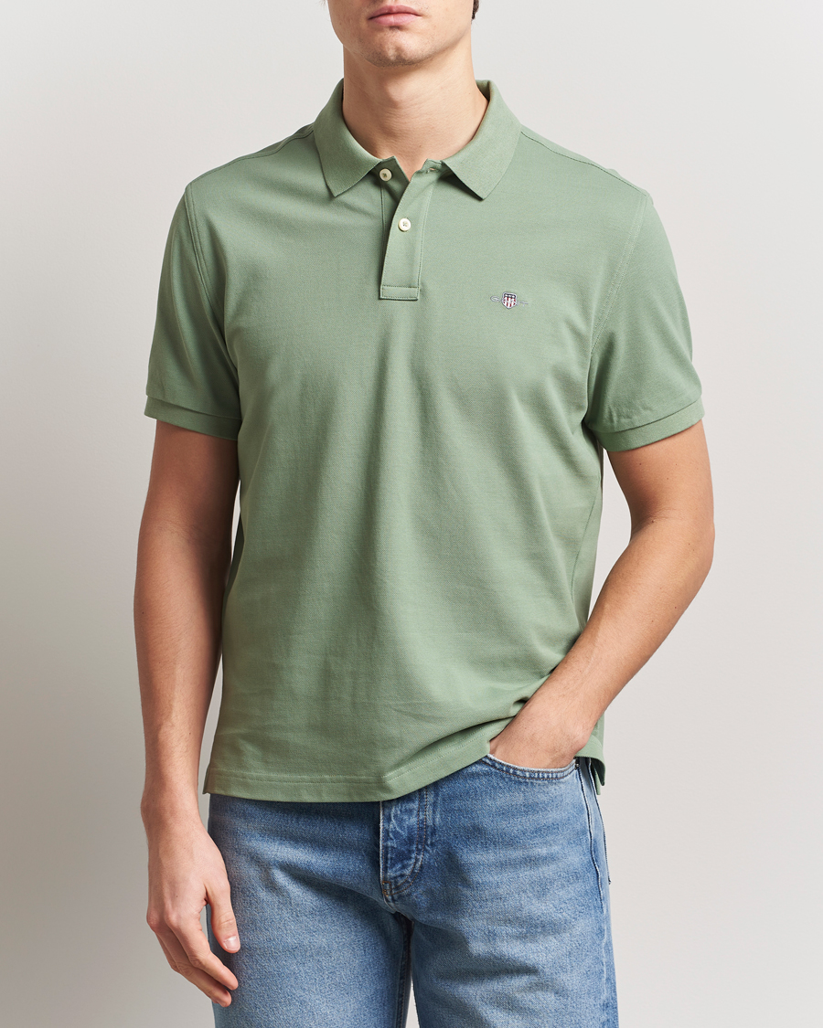 Herre | Pikéer | GANT | The Original Polo Kalamata Green