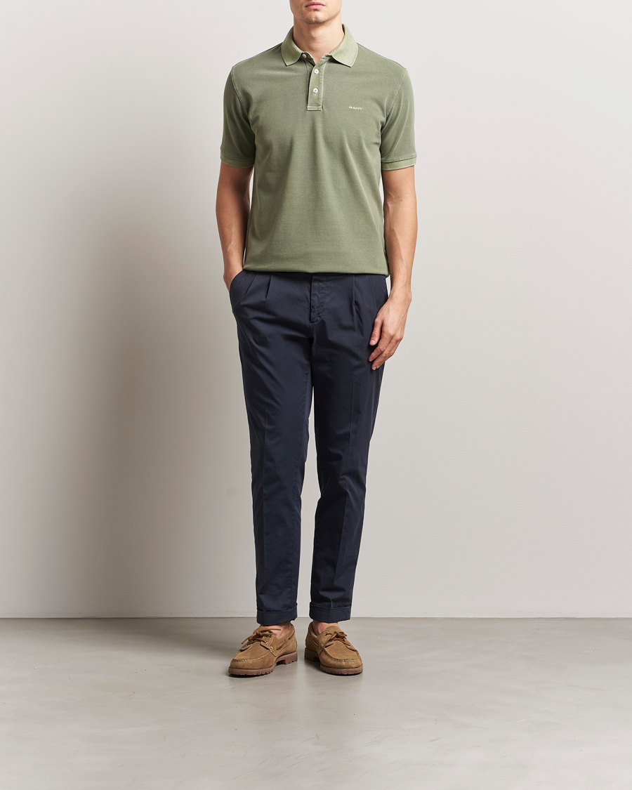 Herre | Pikéer | GANT | Sunfaded Polo Kalamata Green