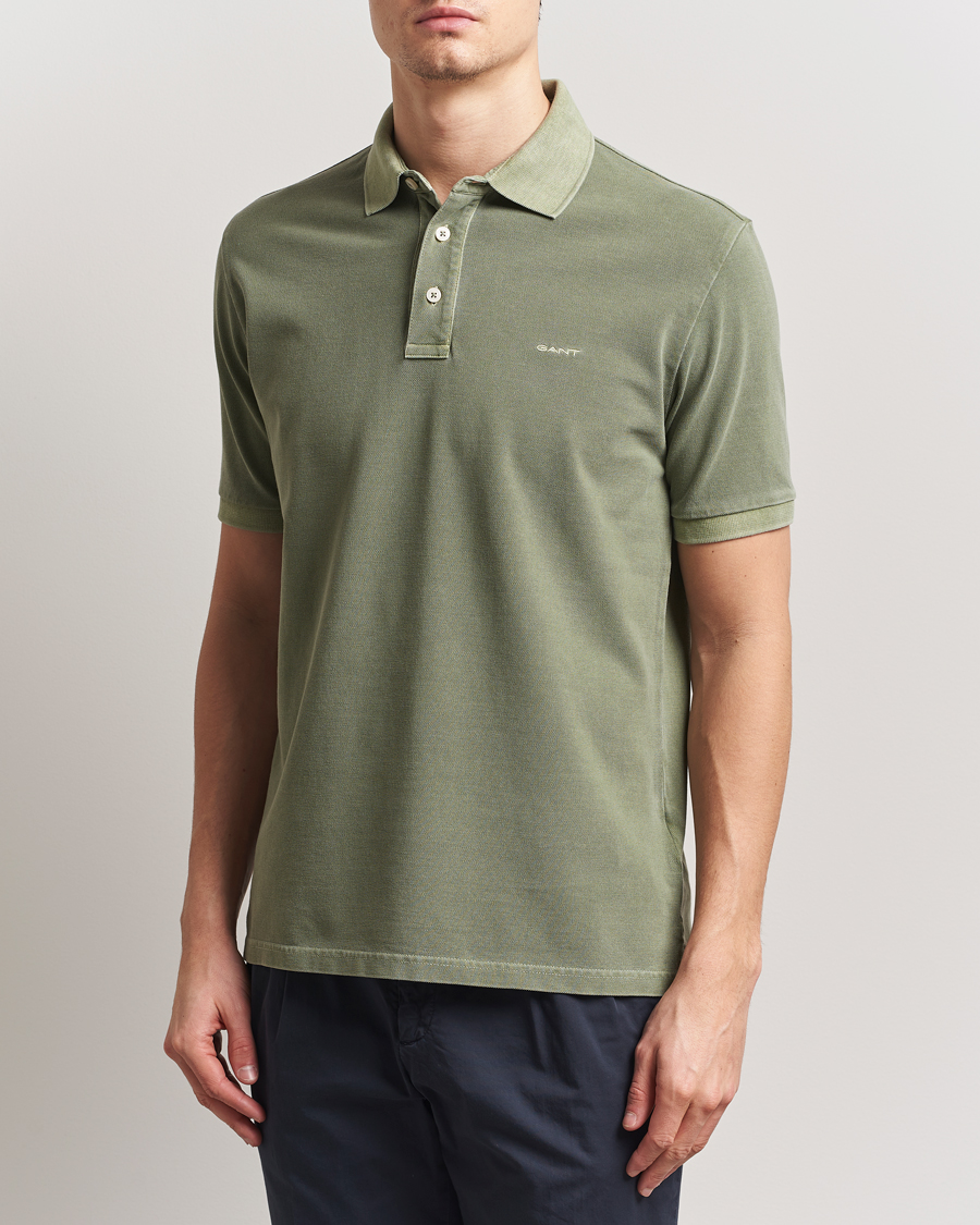 Herre | Pikéer | GANT | Sunfaded Polo Kalamata Green
