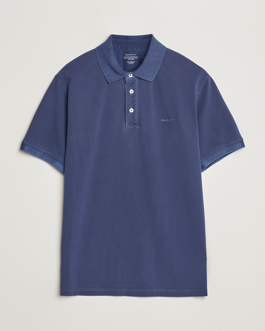 Herre | Pikéer | GANT | Sunfaded Polo Persian Blue