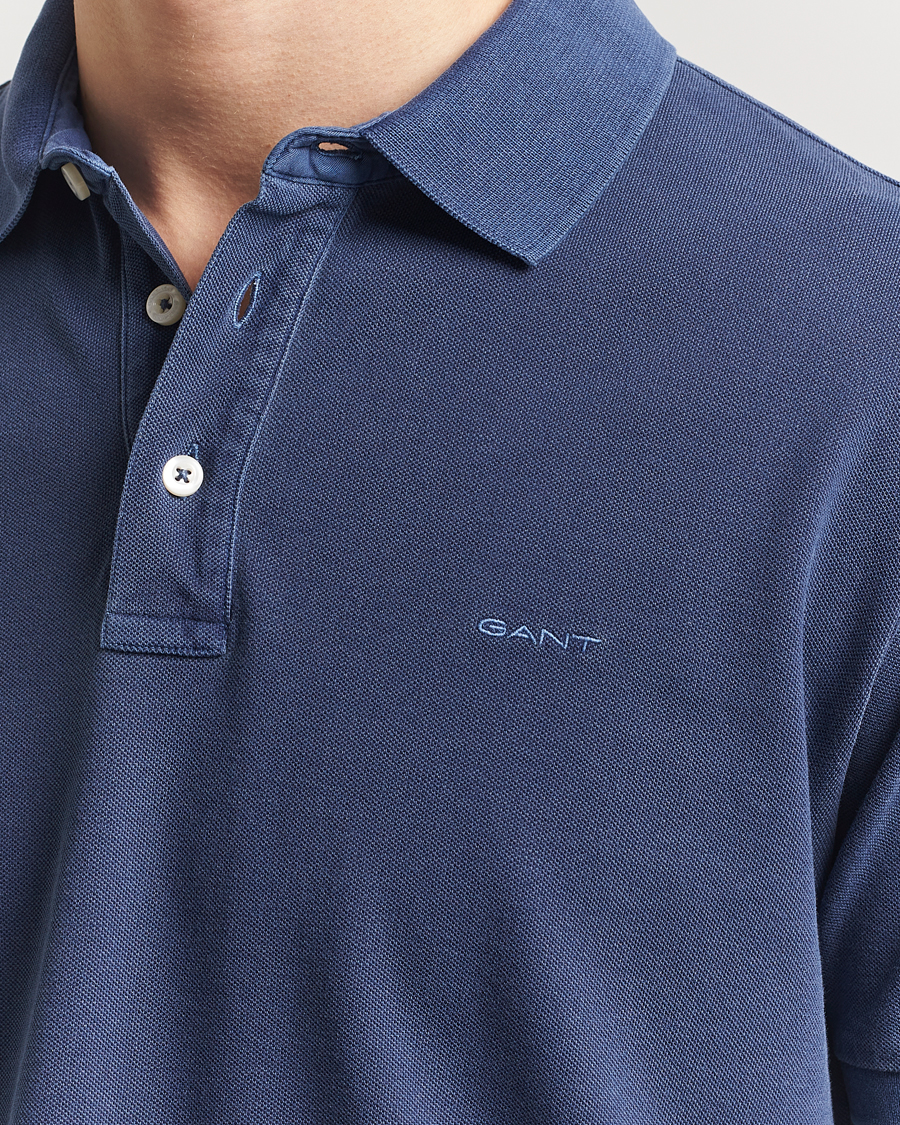 Herre | Pikéer | GANT | Sunfaded Polo Persian Blue