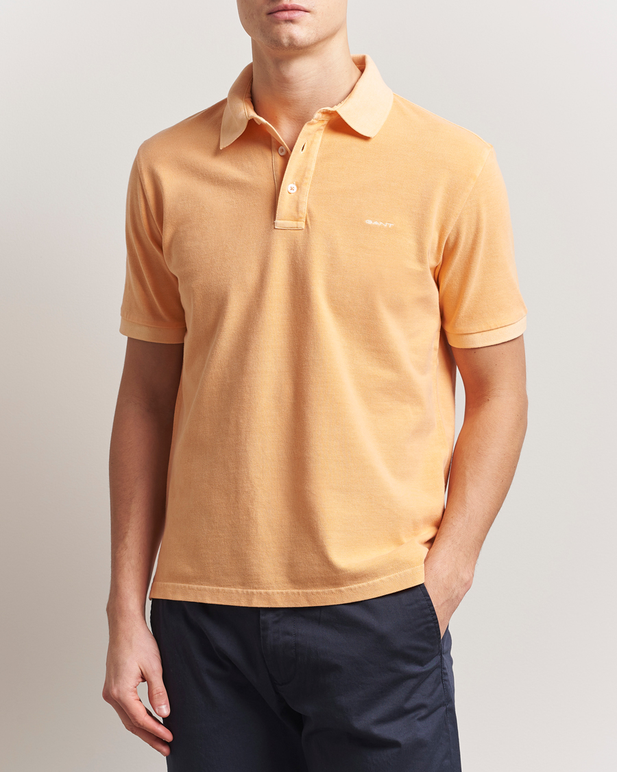 Herre | Pikéer | GANT | Sunfaded Polo Peachy Orange
