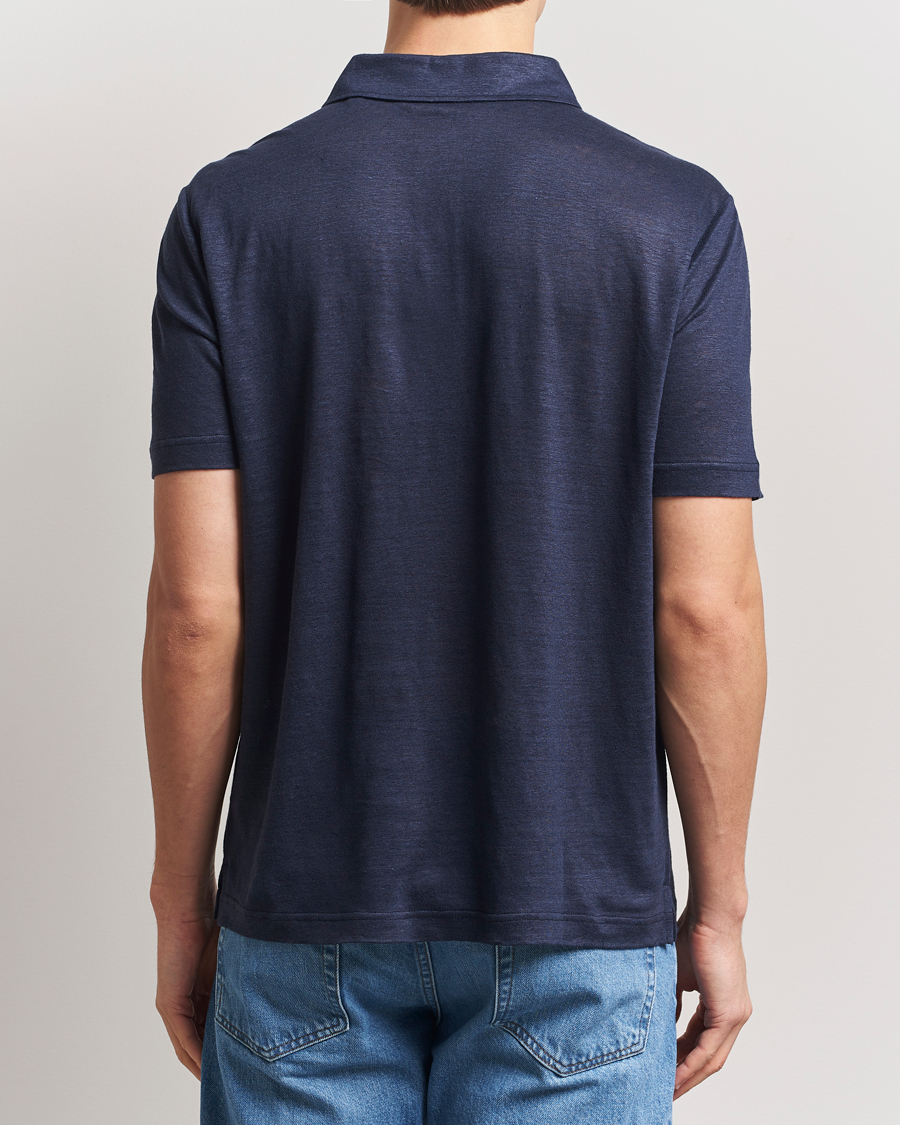 Herre | Pikéer | Gant | Linen Polo Evening Blue