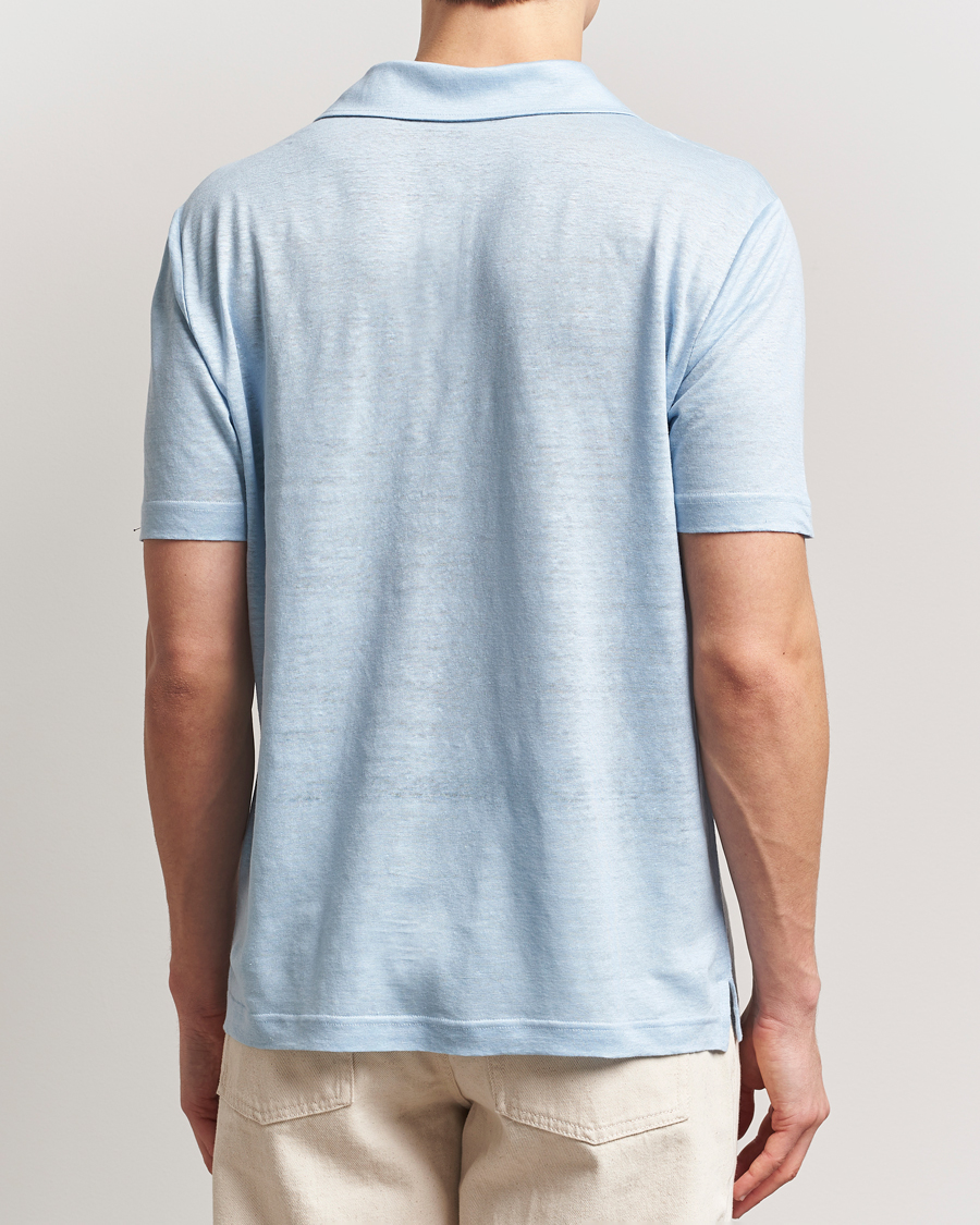 Herre | Pikéer | GANT | Linen Polo Fresh Blue