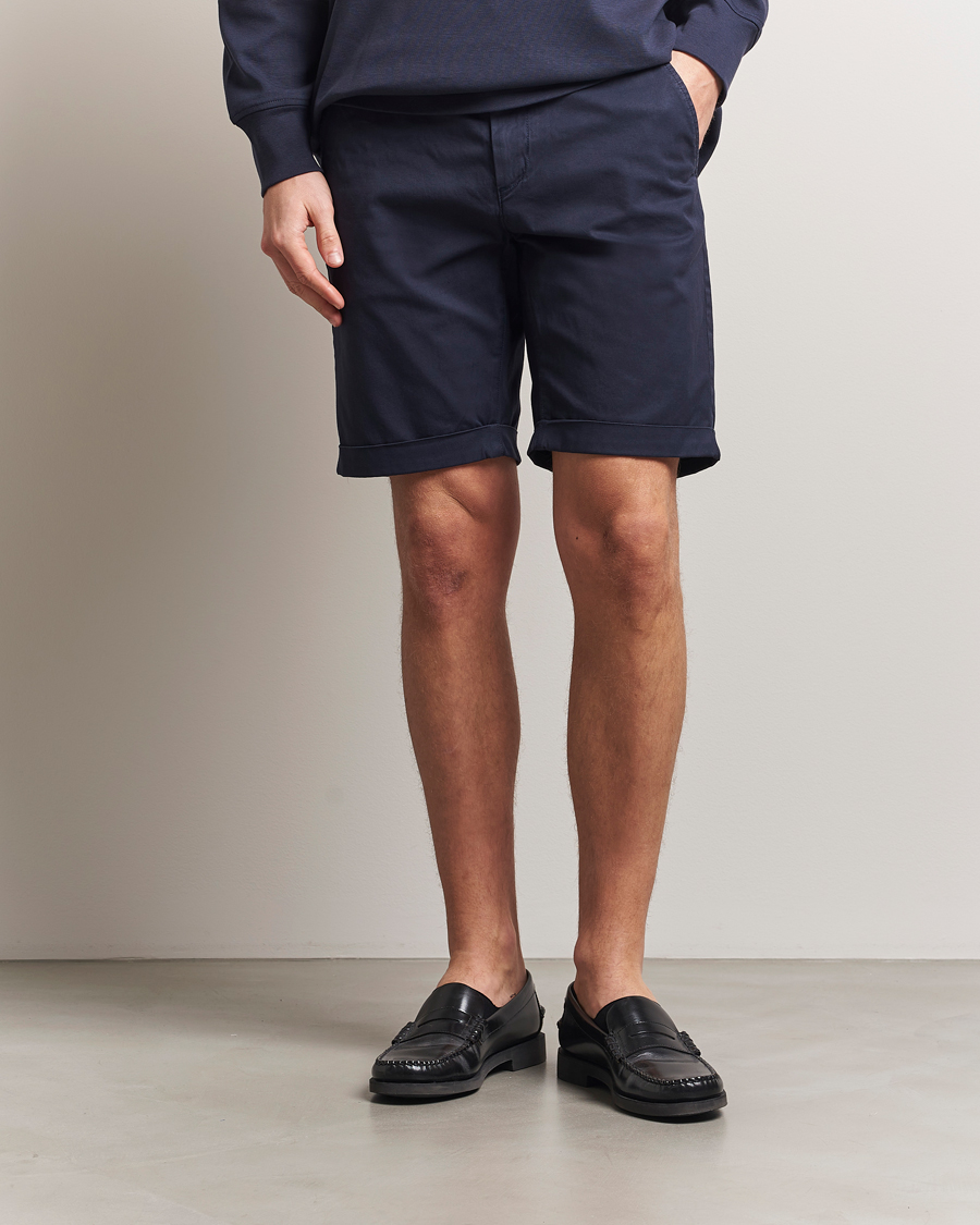 Herre | Shorts | GANT | Regular Sunfaded Shorts Evening Blue