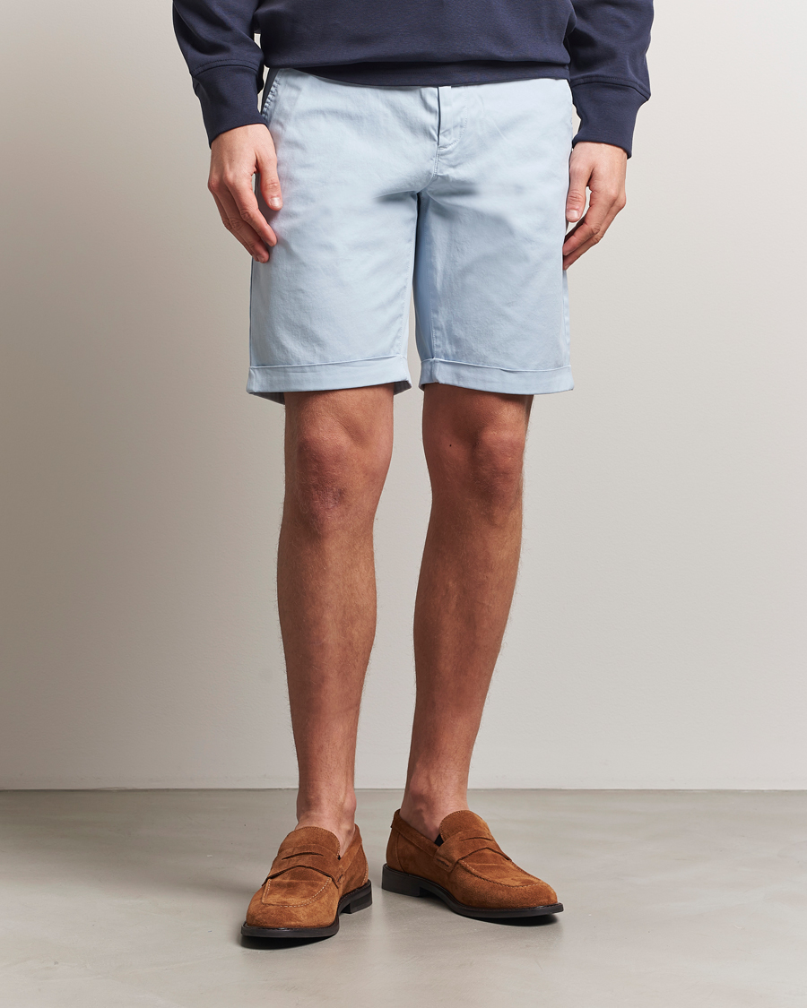 Herre | Shorts | GANT | Regular Sunfaded Shorts Fresh Blue