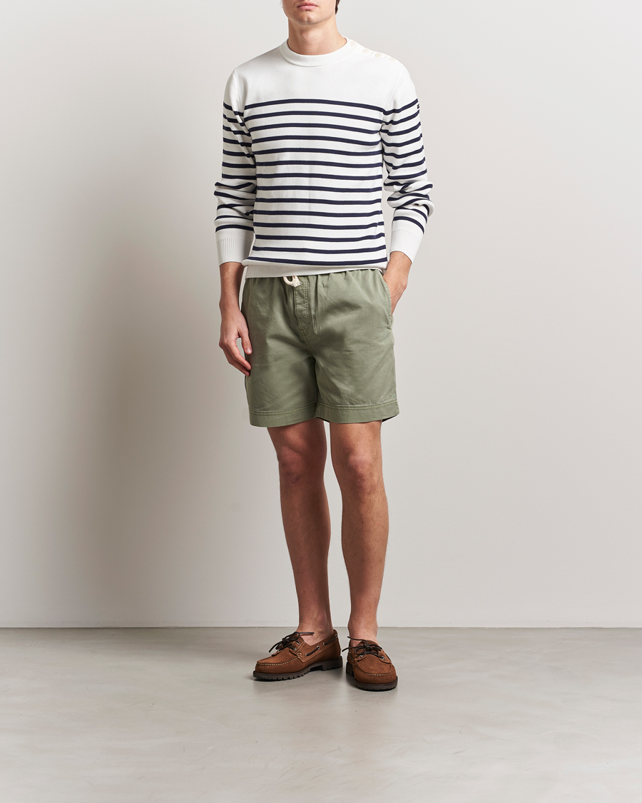 Herre | Shorts | GANT | Regular Sunfaded Drawstring Shorts Kalamata Green