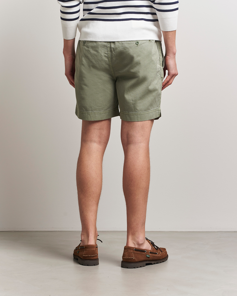 Herre | Shorts | GANT | Regular Sunfaded Drawstring Shorts Kalamata Green